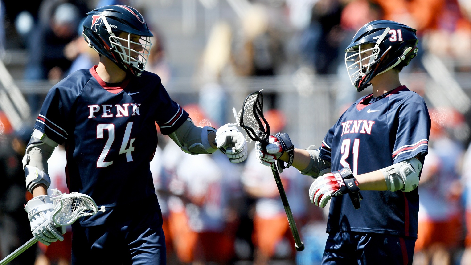 Jackson Maher (24) Alex Martin (31) at Princeton 4-11-2026