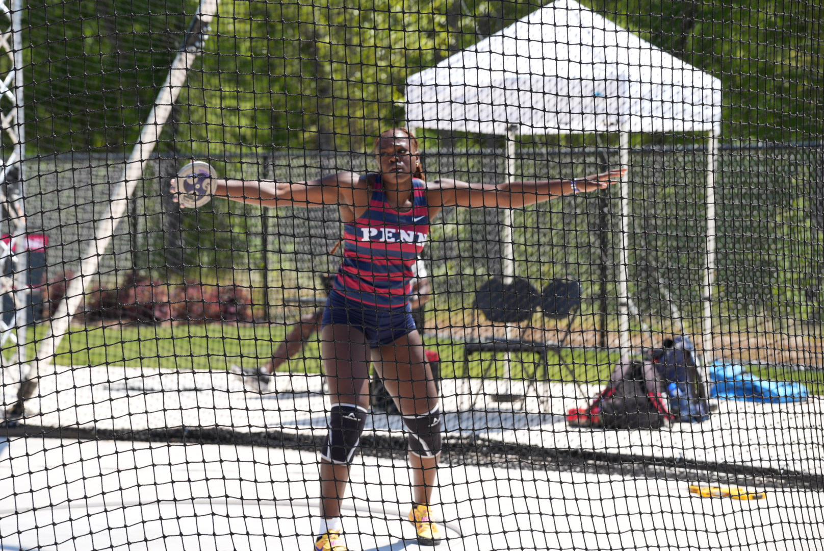 Angeludi Asaah at the Spec Town Invitational