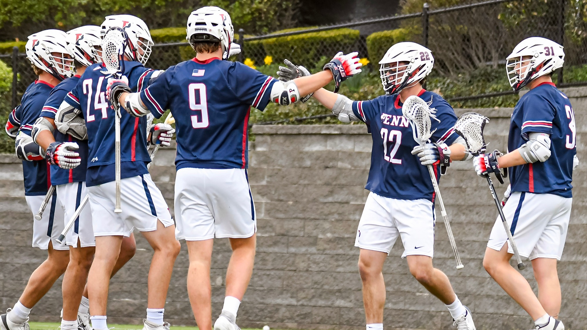 goal celebration at Brown 04-18-2026