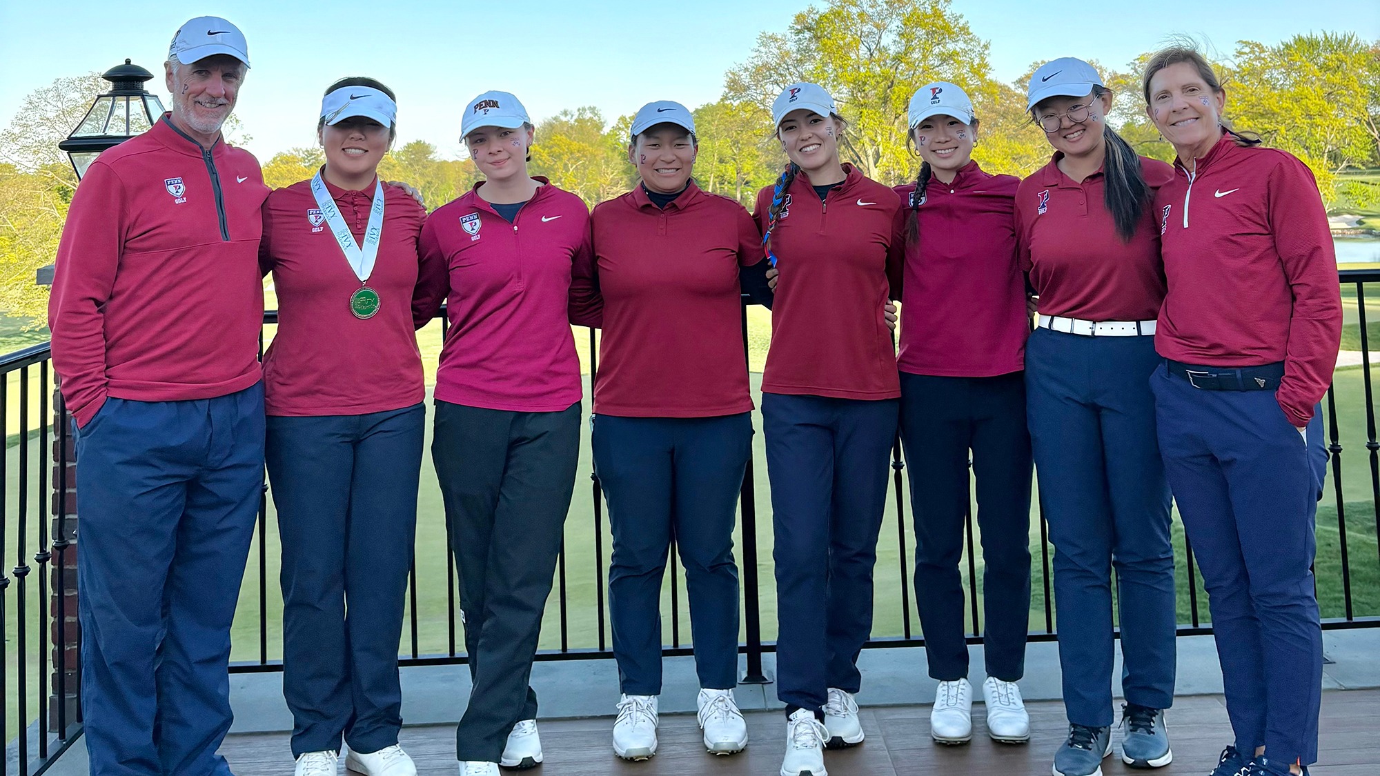 women's golf team at Ivy League Championship at Baltusrol 4-26-2026