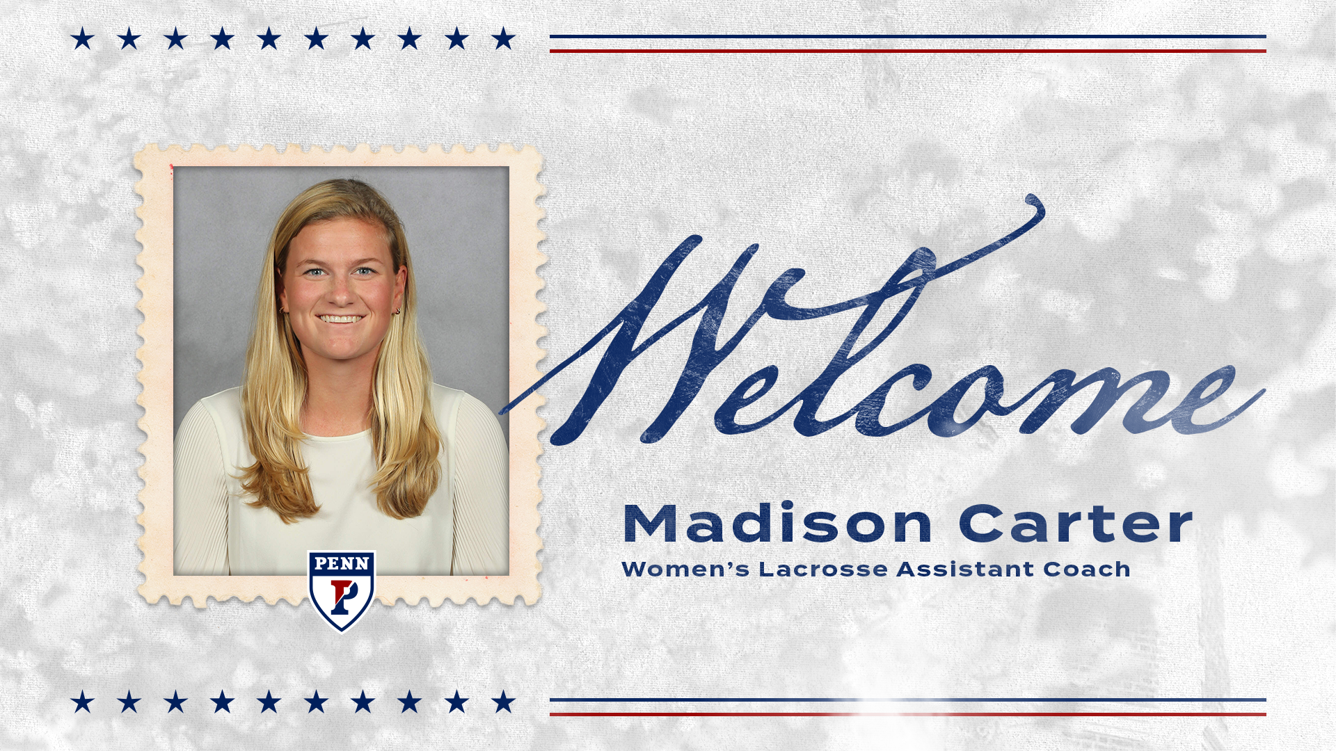Madison Carter WLAX Staff Announcement 