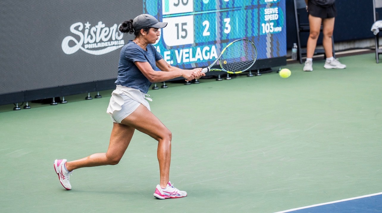 Esha Velaga at the Ennoble Care Philly Open