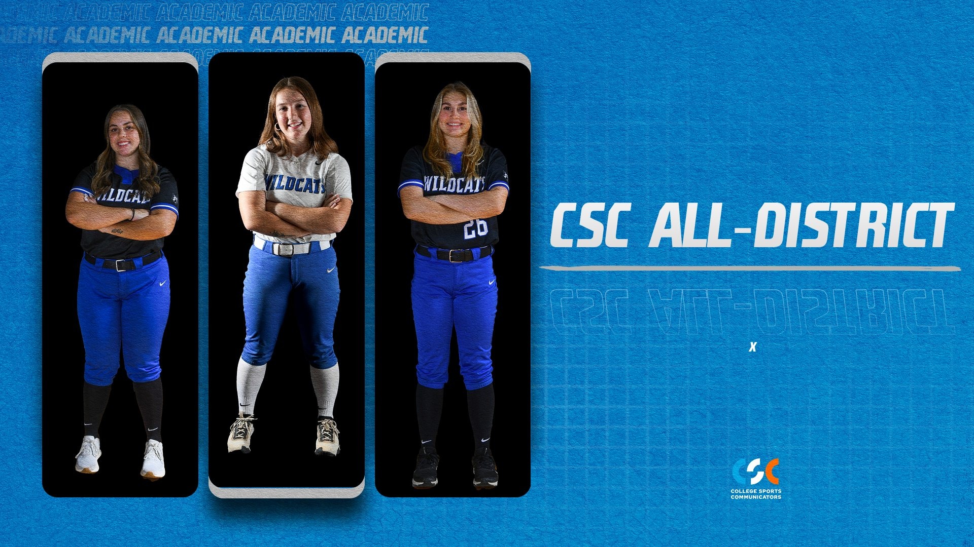 SB CSC All-District image-3 softball players