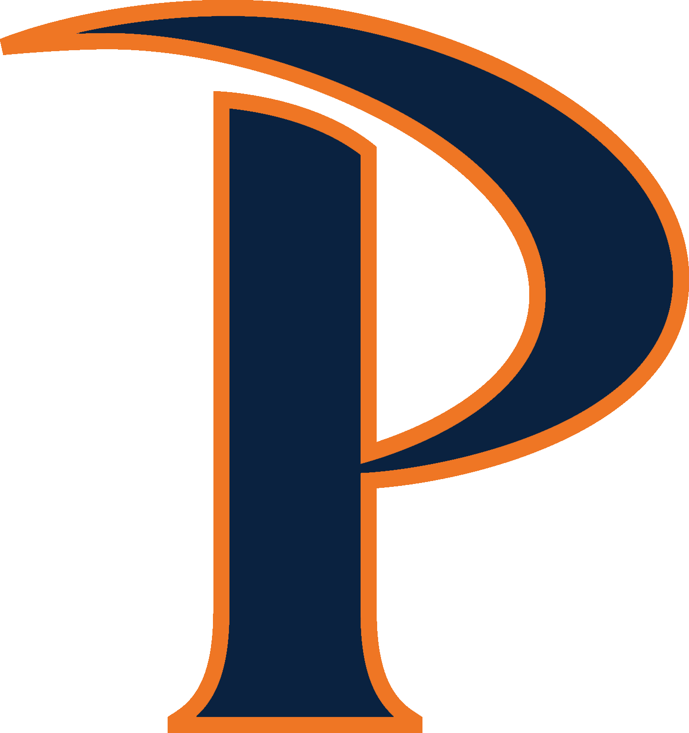 P logo
