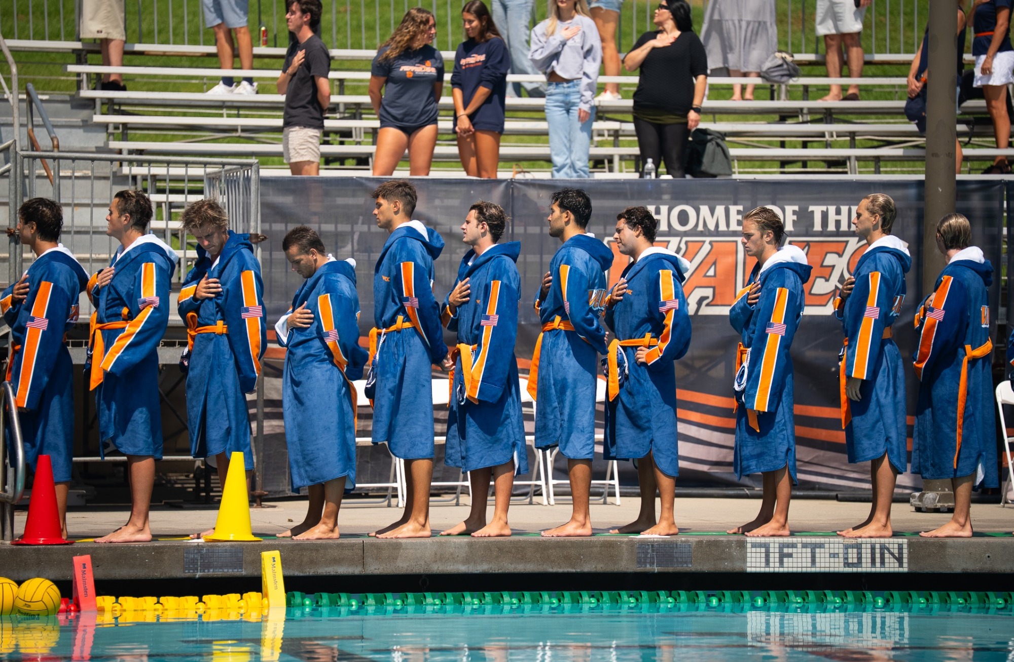 Water Polo Team Shot