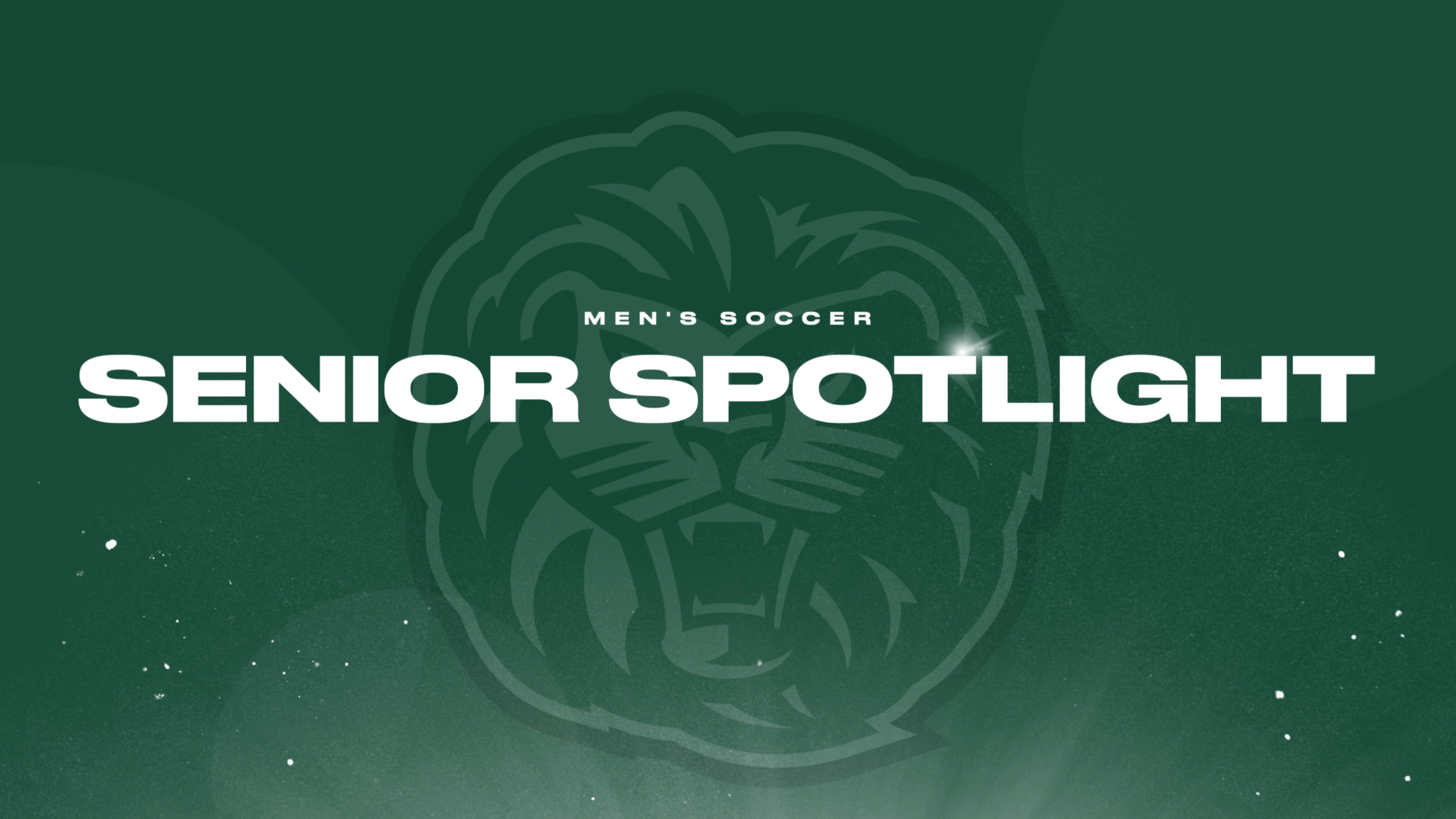 Senior Spotlight - Men's Soccer