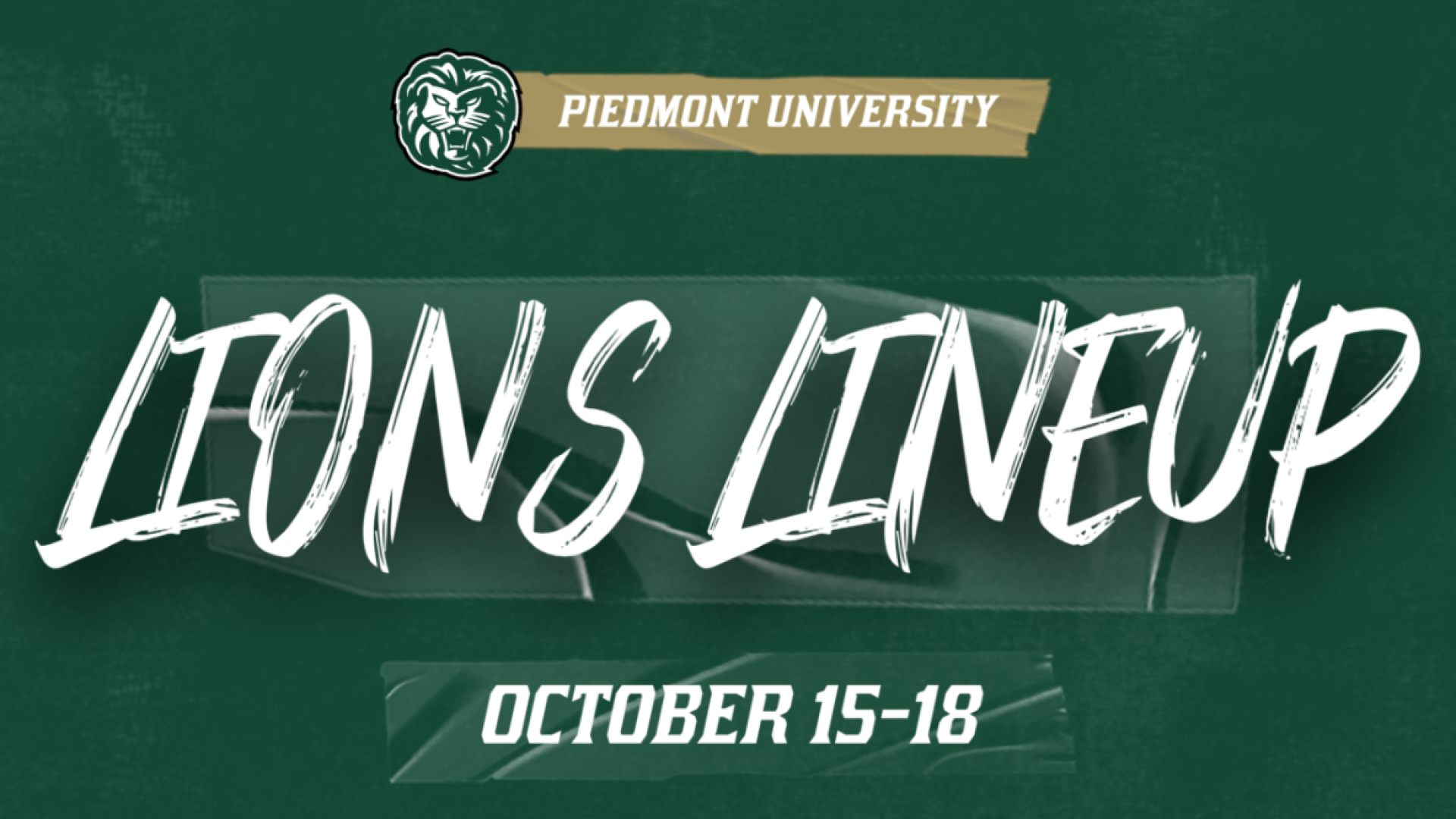 Lions Lineup Homepage - 10.15