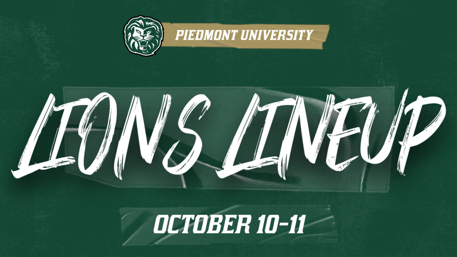 Lions Lineup - Homepage 10.09