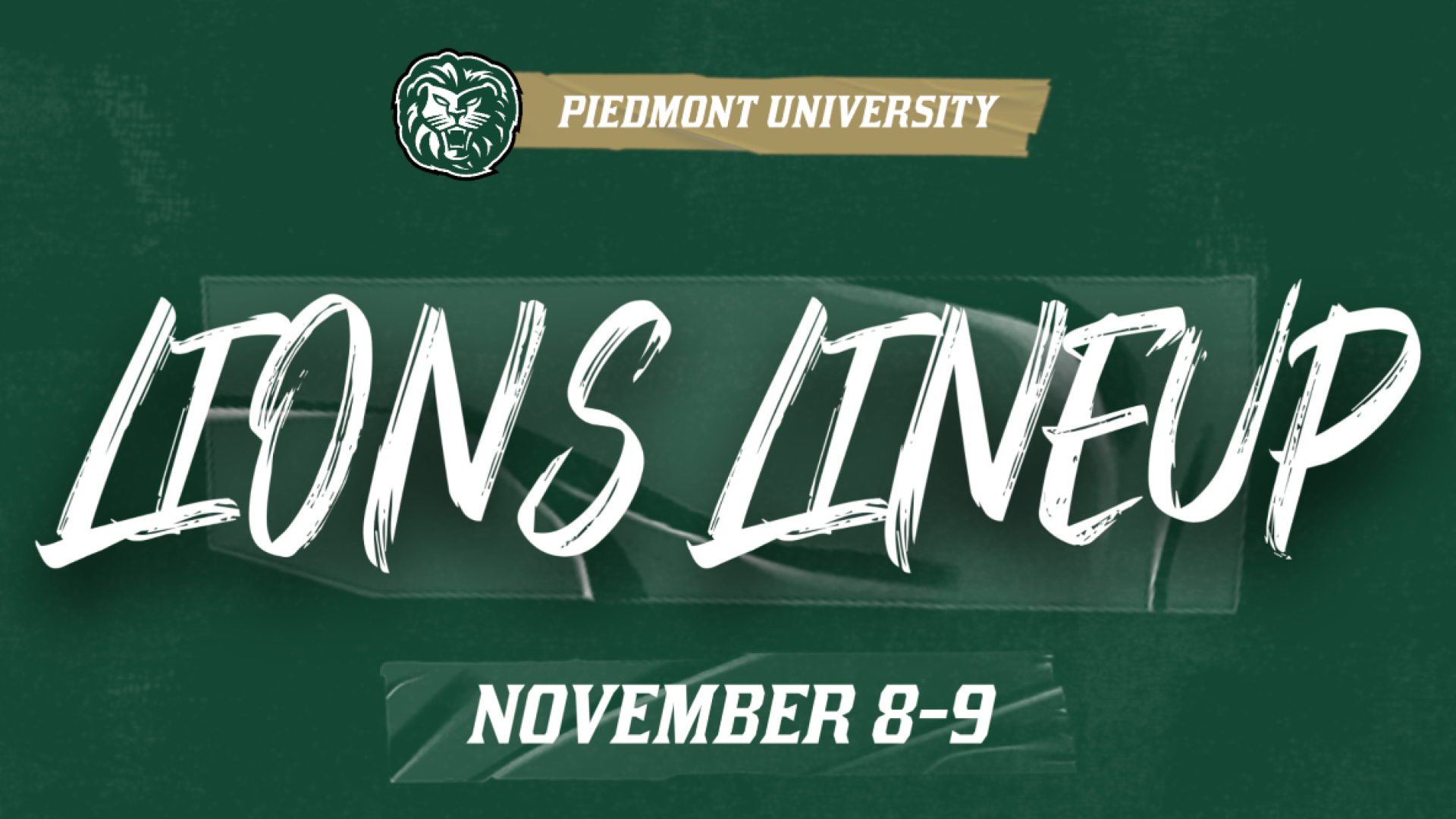 Lions Lineup - Homepage 11.07