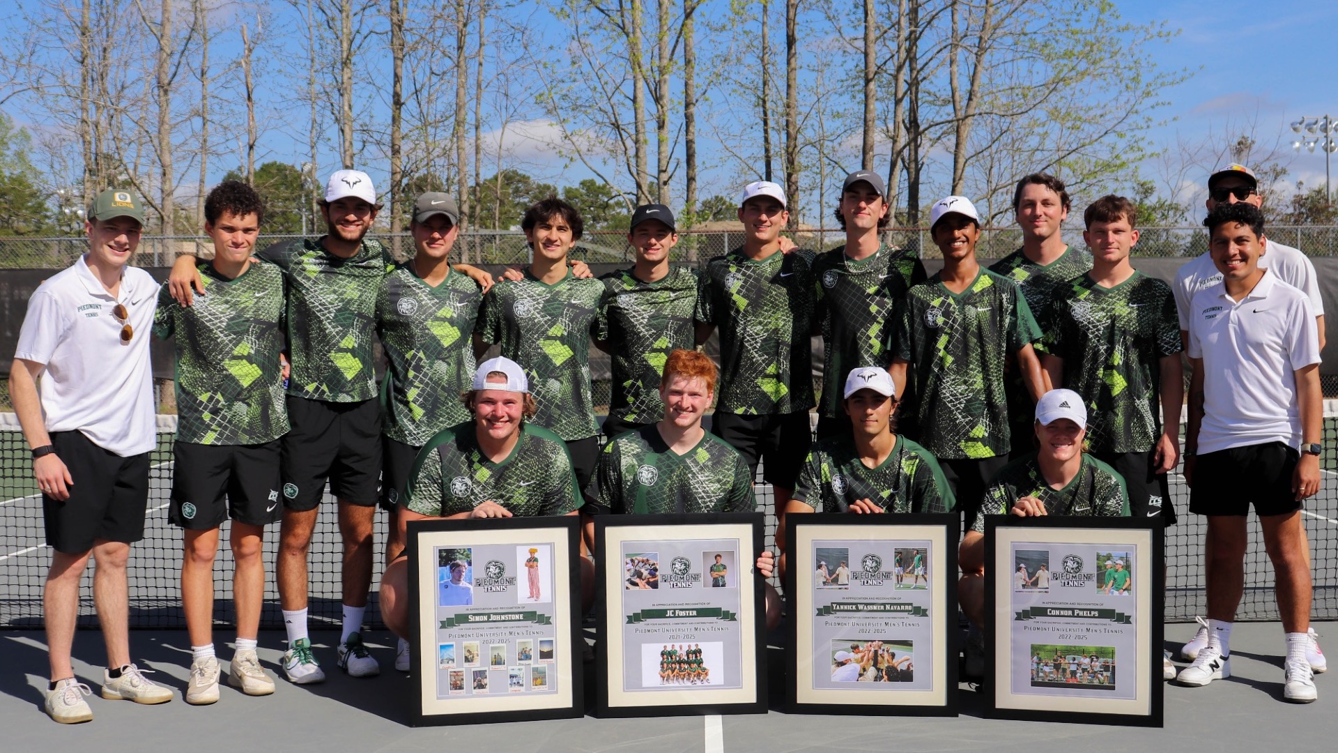 Men's Tennis Team Photo 2025