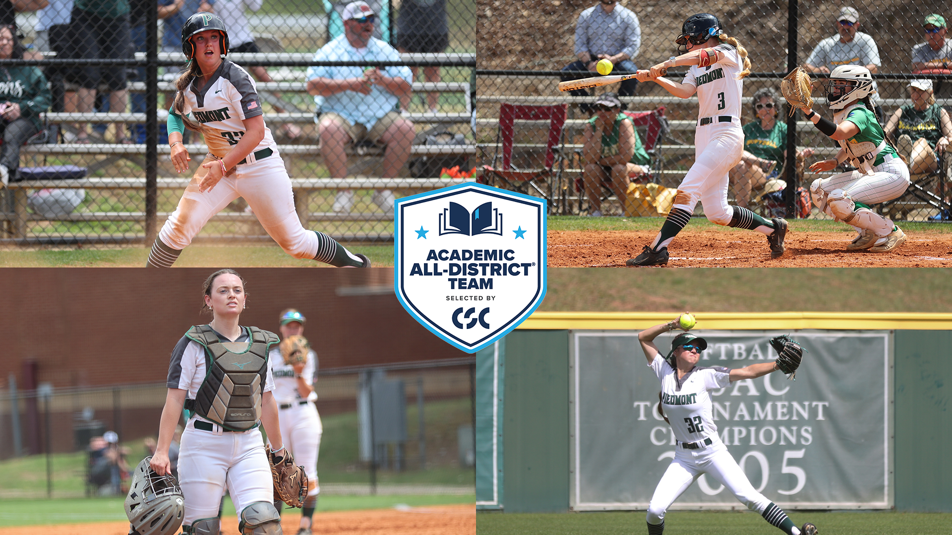 CSC Softball Academic All-District Team 