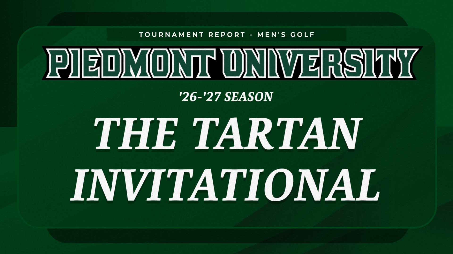 MGOLF 2026-27 The Tartan Invitational