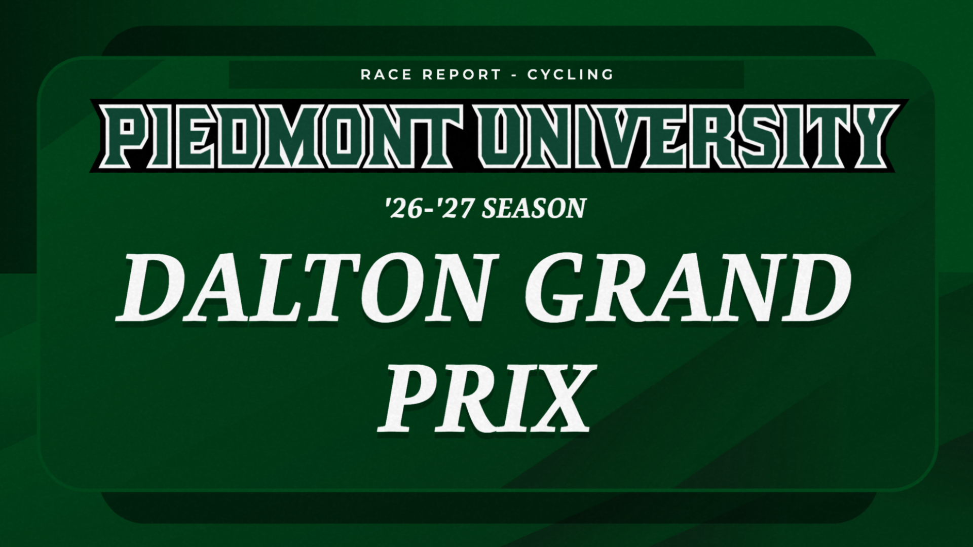 2026 CYCL Dalton Grand Prix
