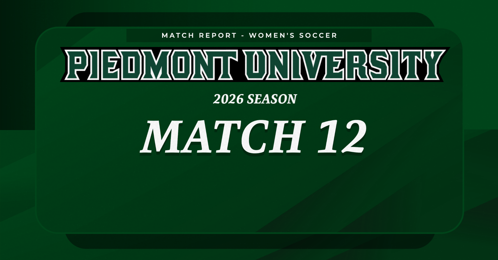 2026 WSOC Match 12