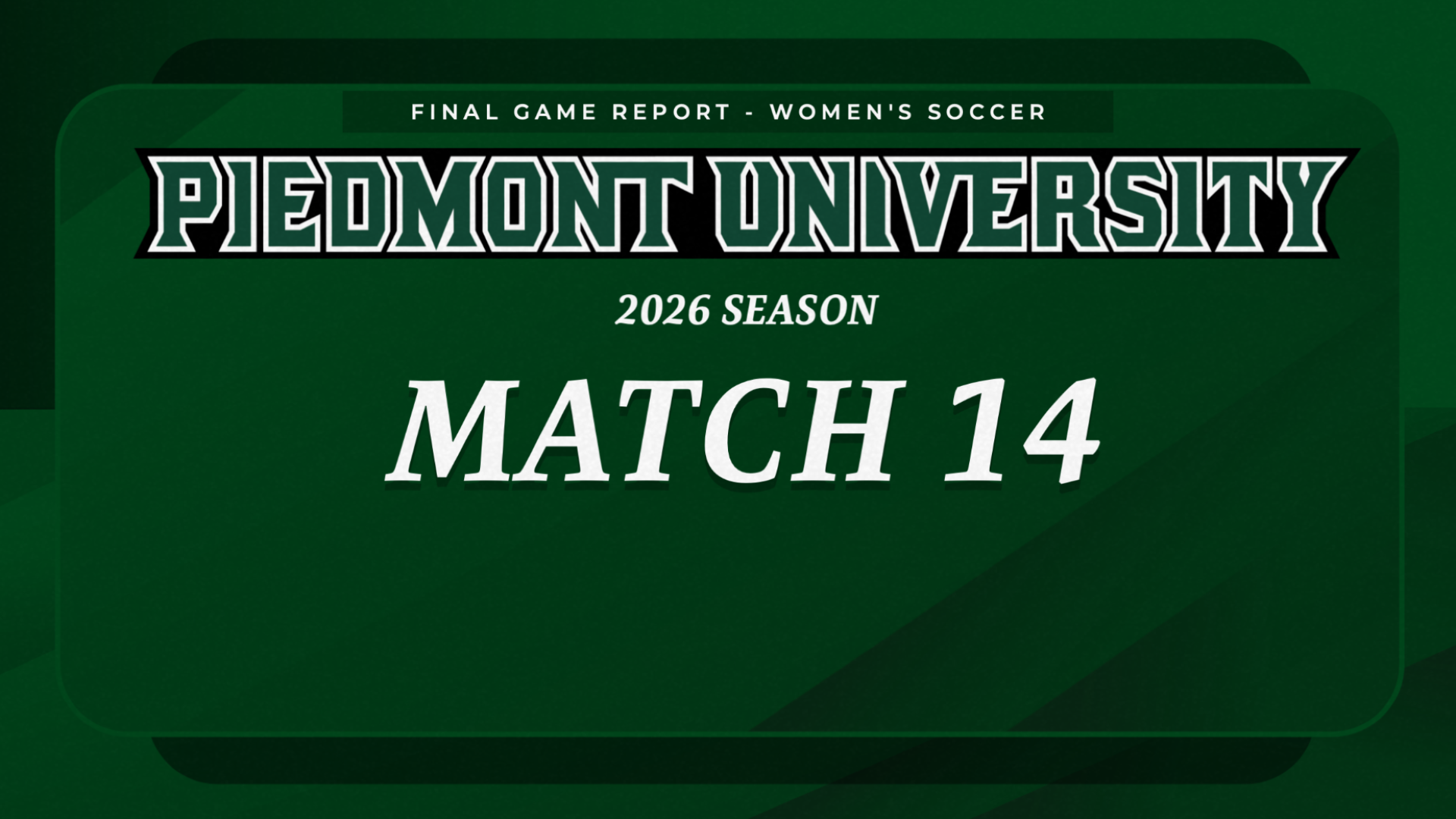 Final Score Report