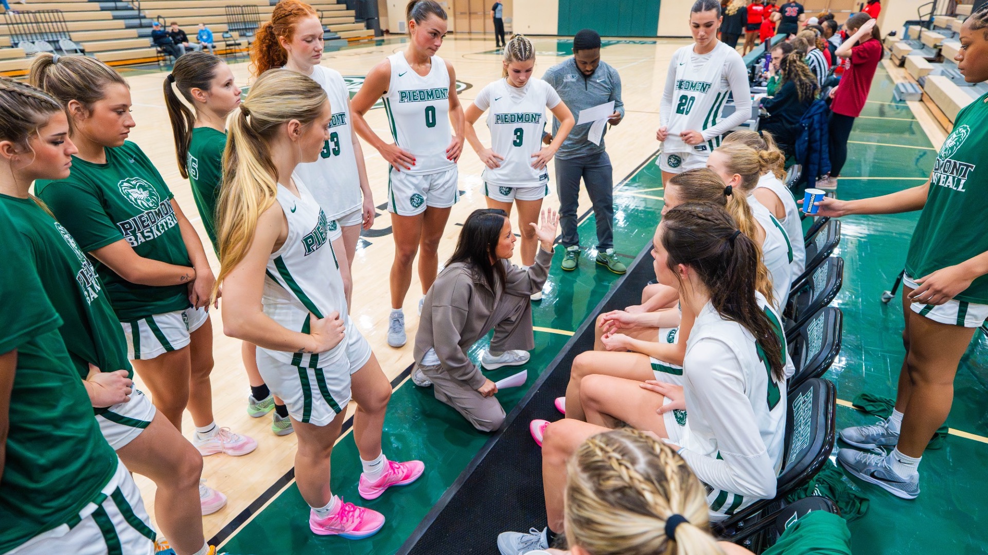 WBB Team Huddle