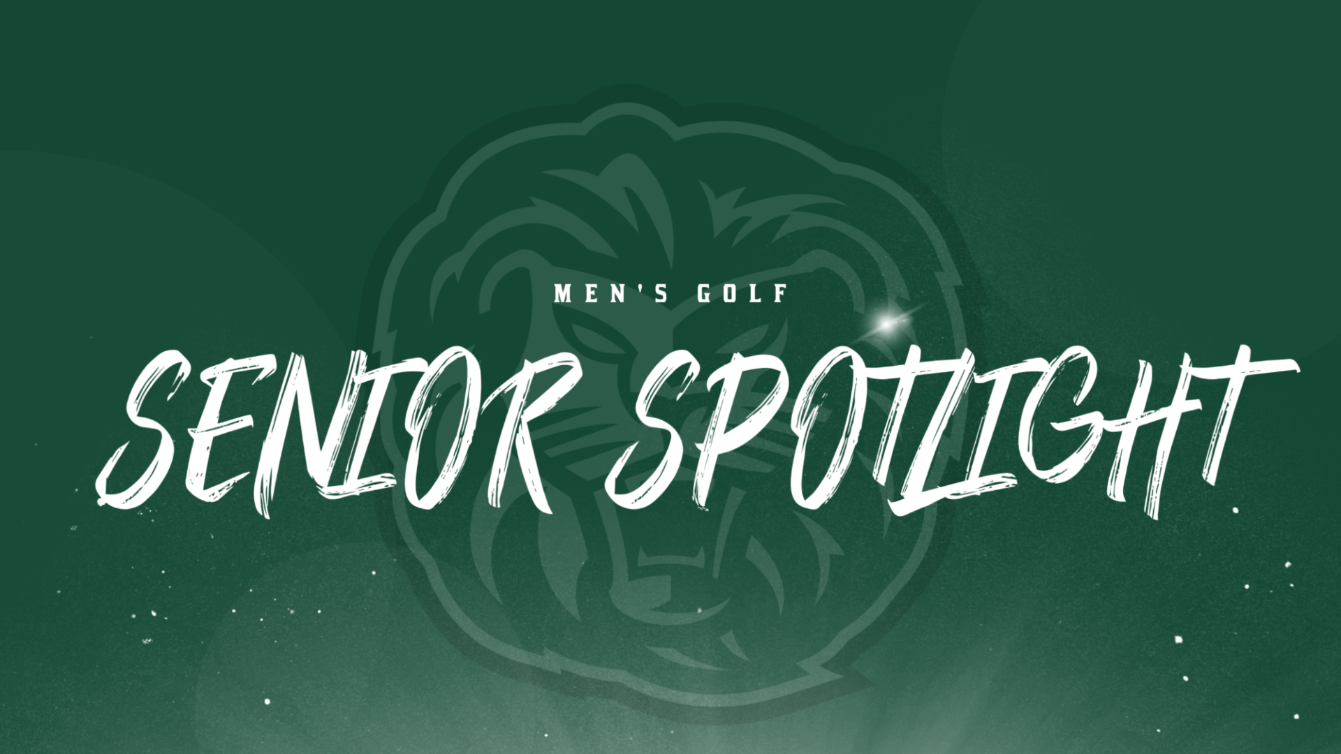 Senior Spotlight - Men's Golf 2026