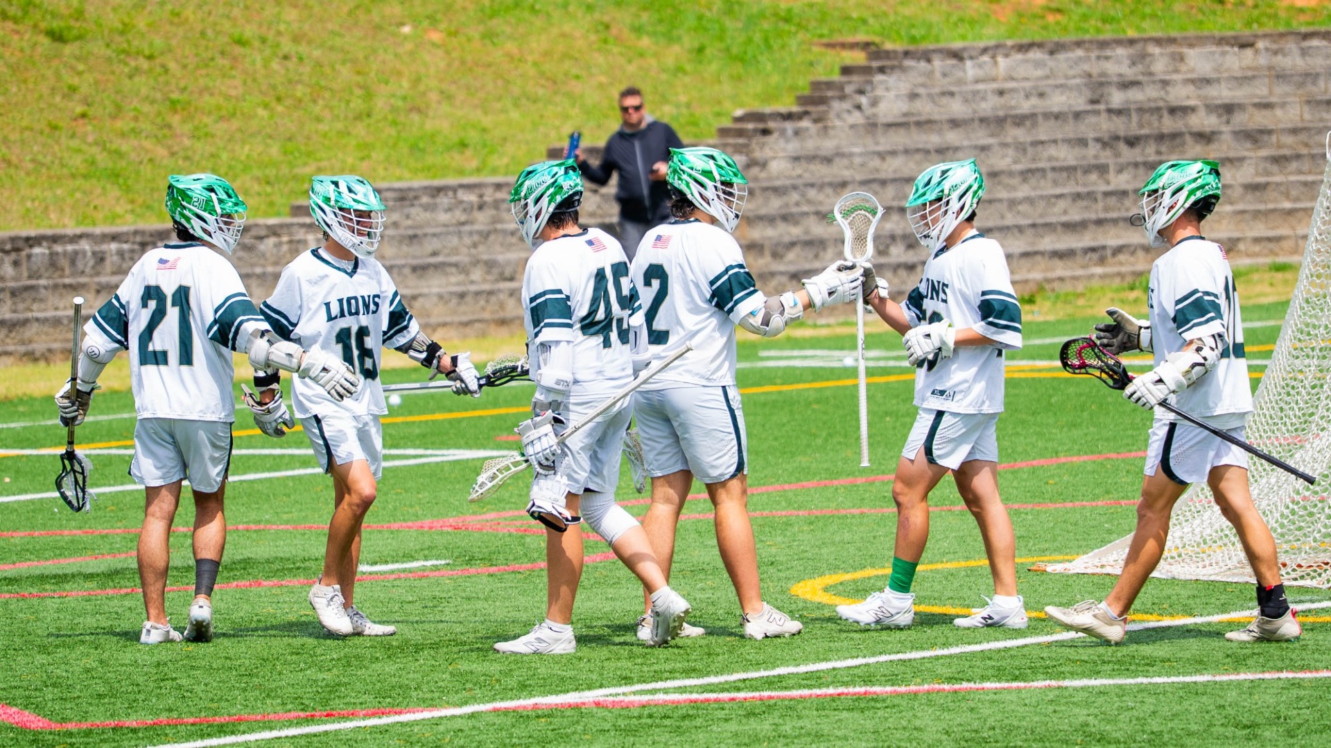 MLAX Team Celebration