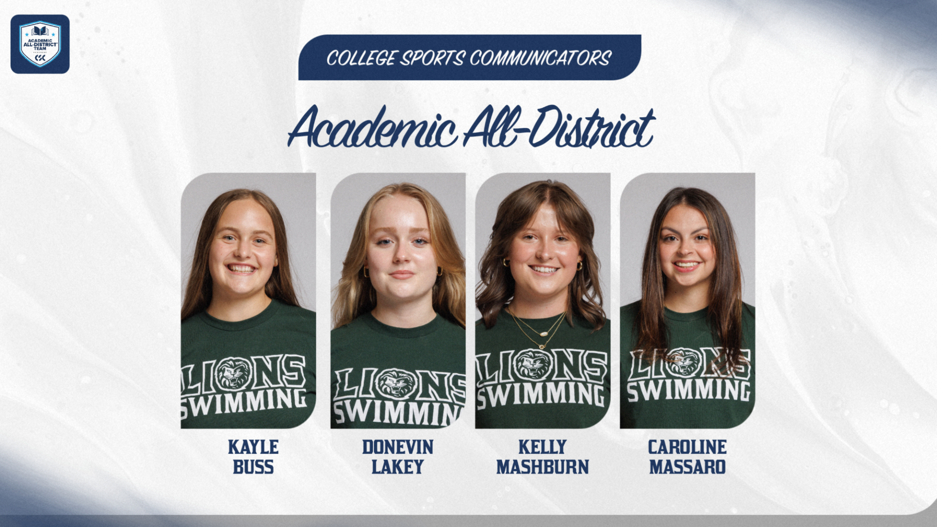 WSWIM - CSC Academic All-District 2026