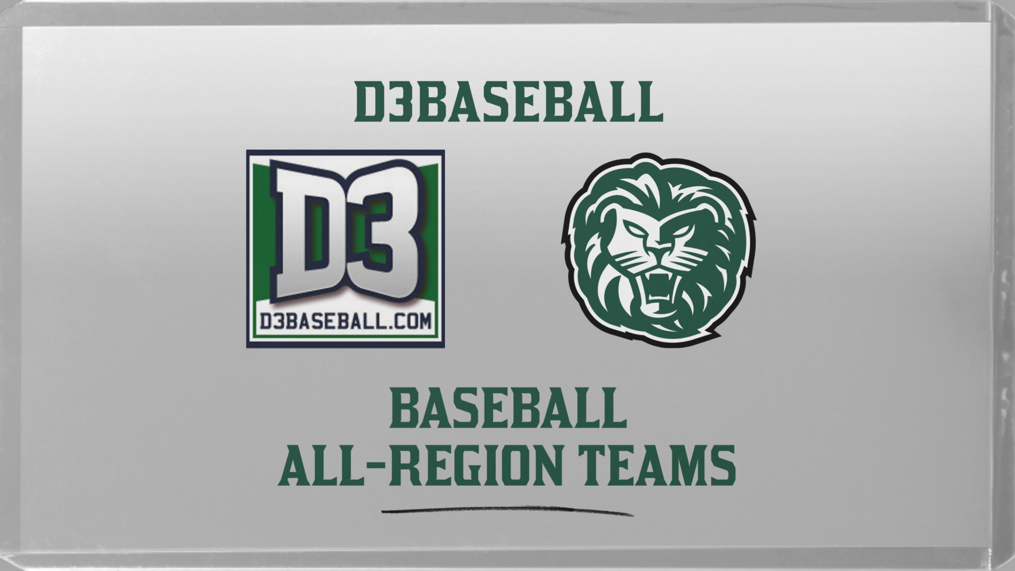 D3Baseball All-Region Teams