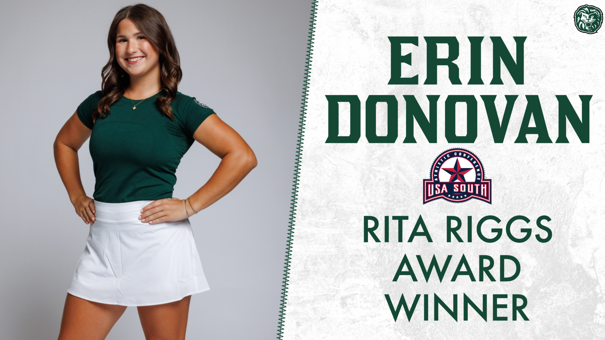 Erin Donovan Rita Wiggs 2026 Award Winner