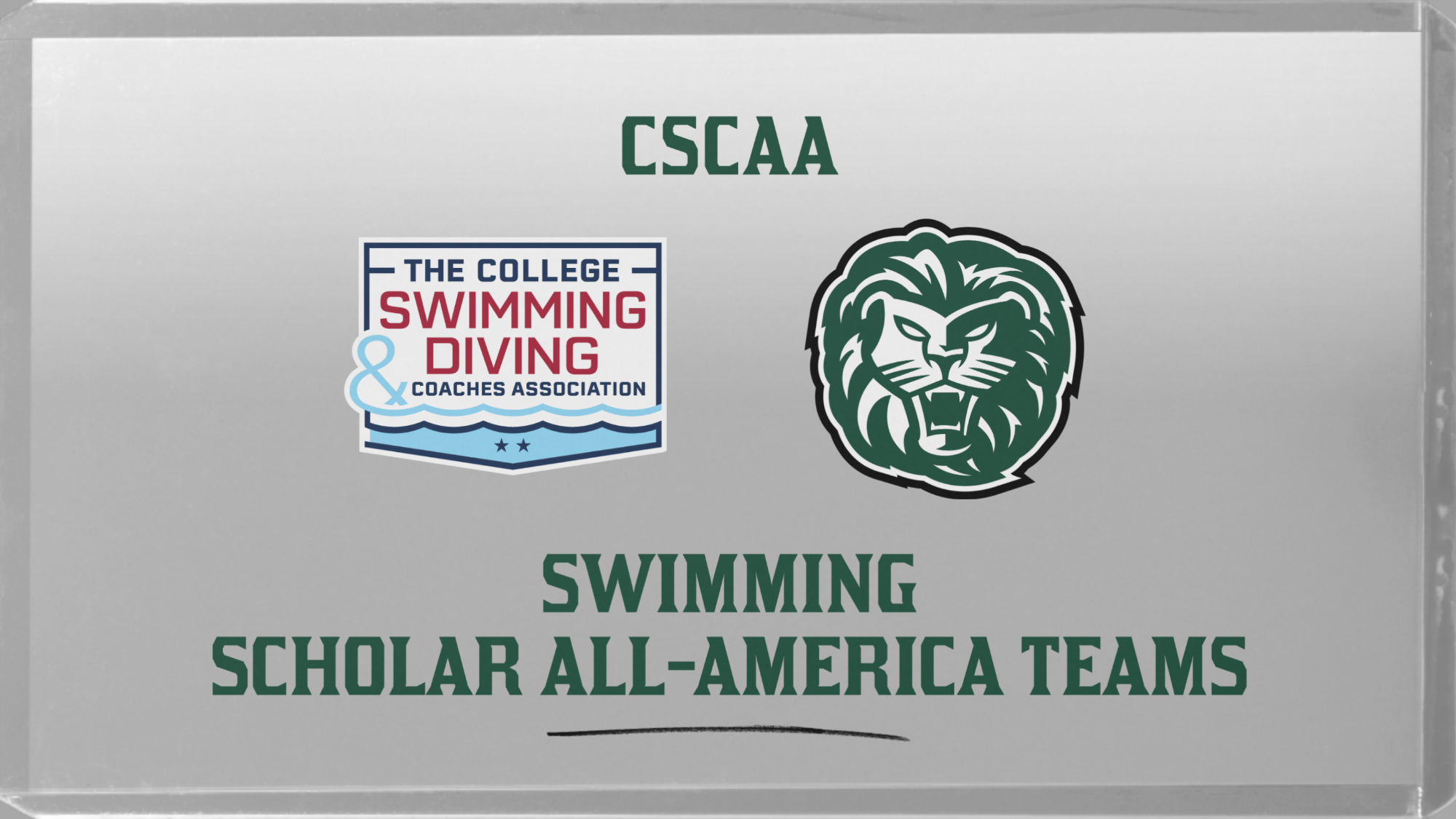 CSCAA Scholar All-America Team Award
