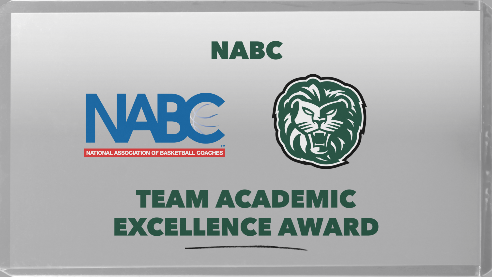 NABC Team Academic Excellence Award