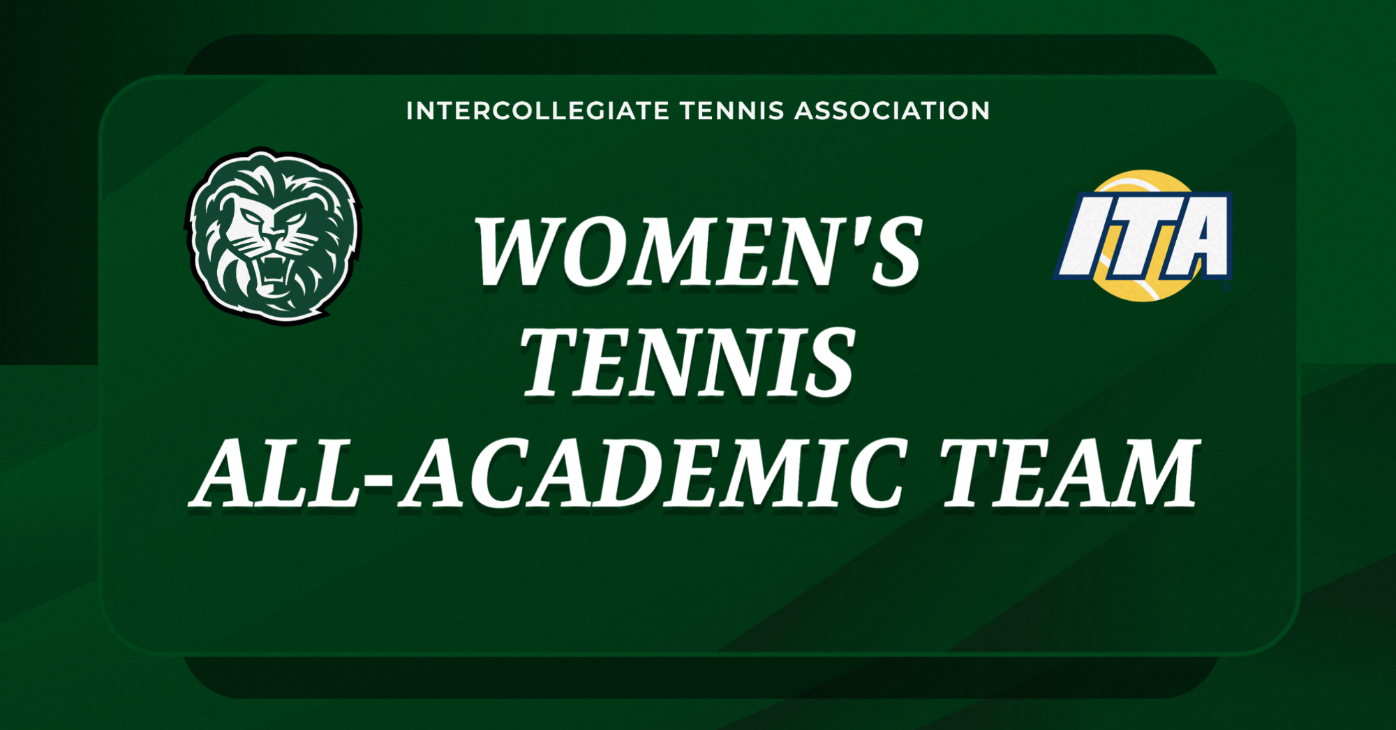 Emerald ITA Women's Tennis All-Academic Team Award