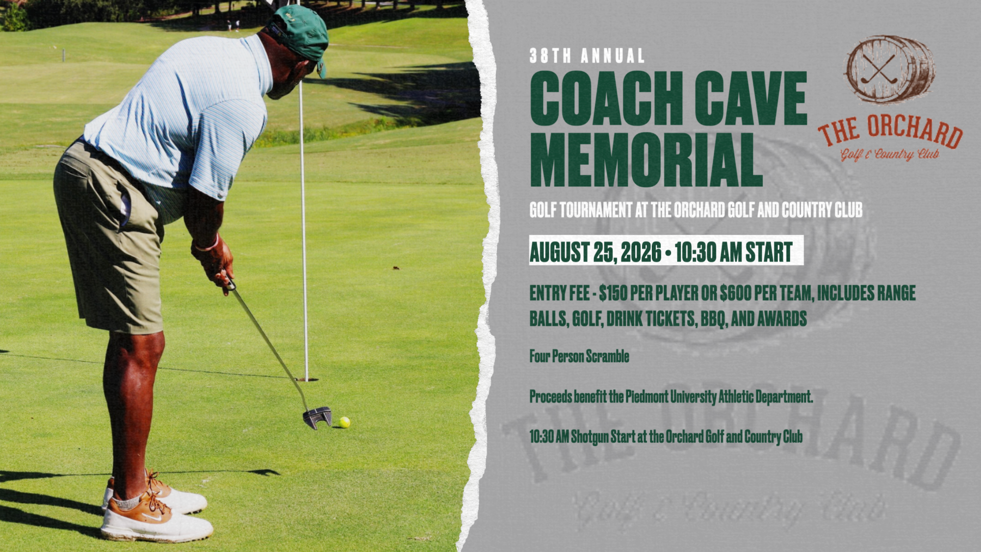 Coach Cave 38th Tourney