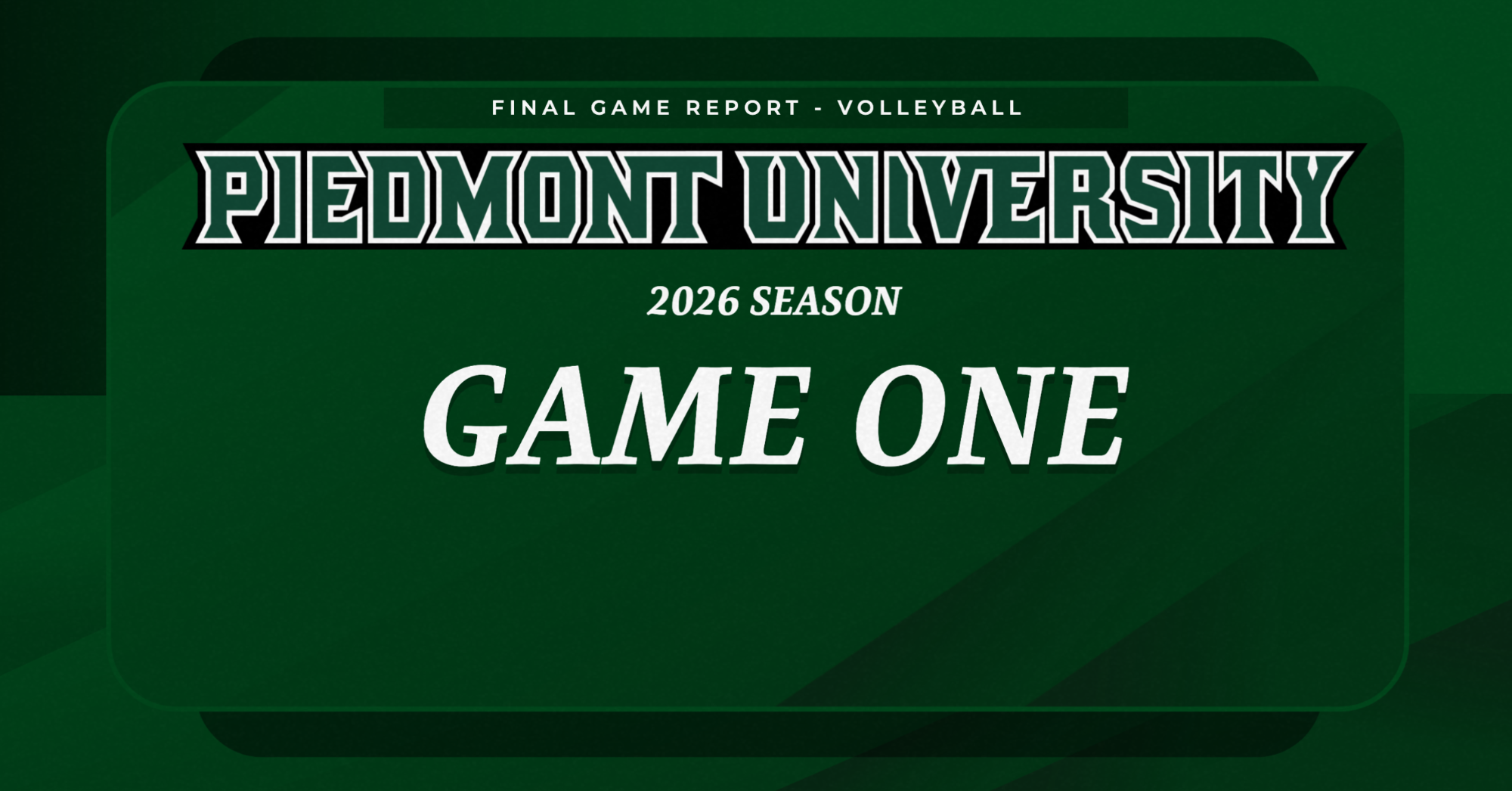 Volleyball Game One