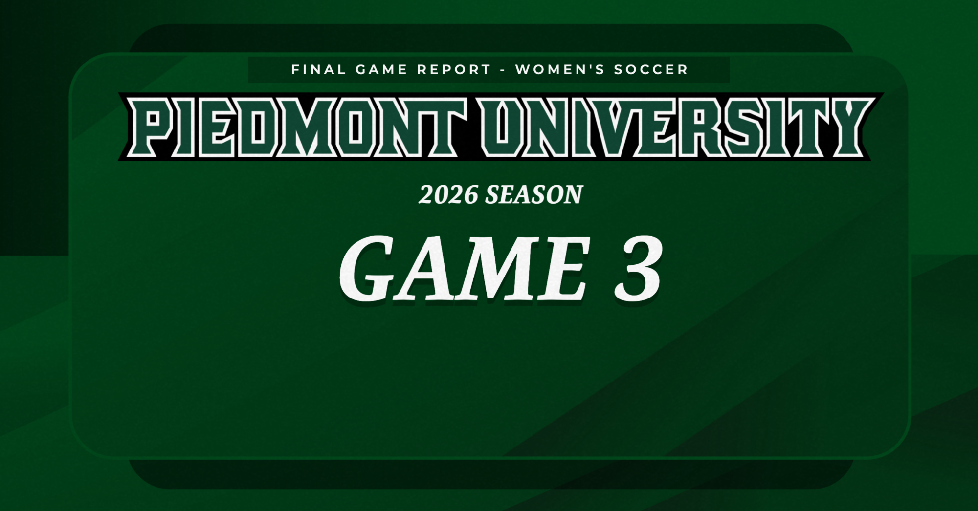 WSOC Game Report 3