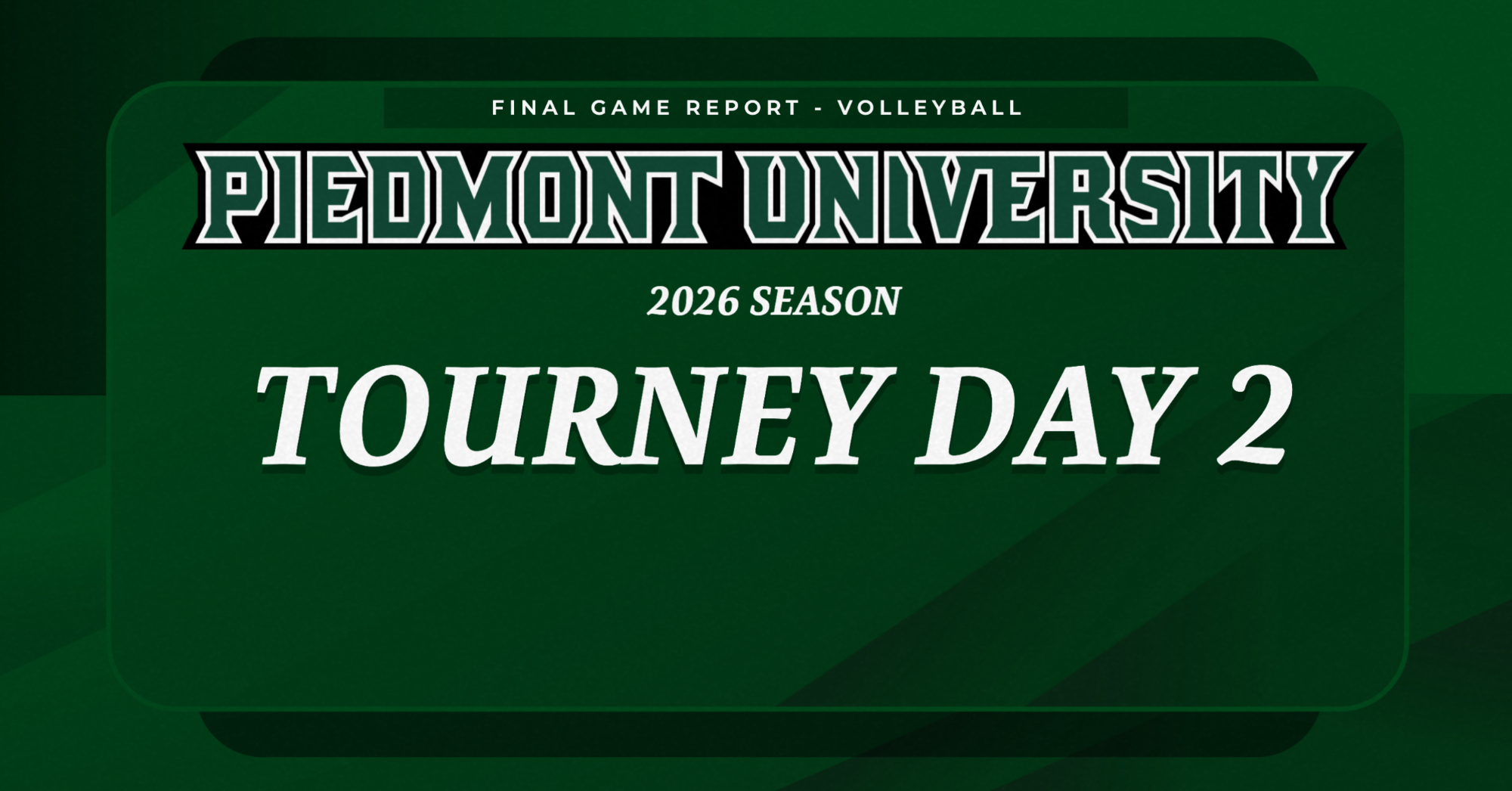 VOLL Game Report Tourney Day 2