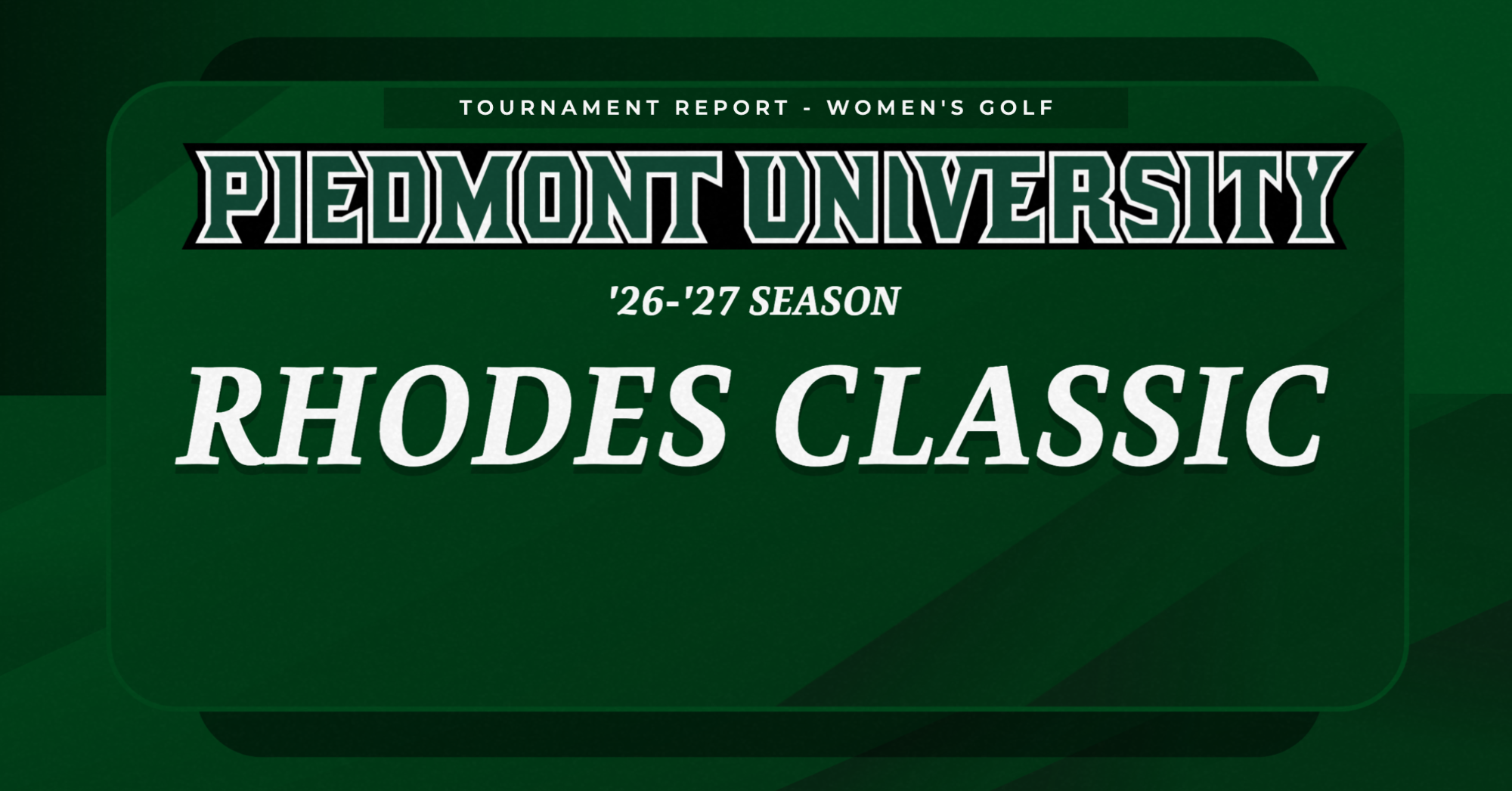 WGOLF Rhodes Classic Tourney Report