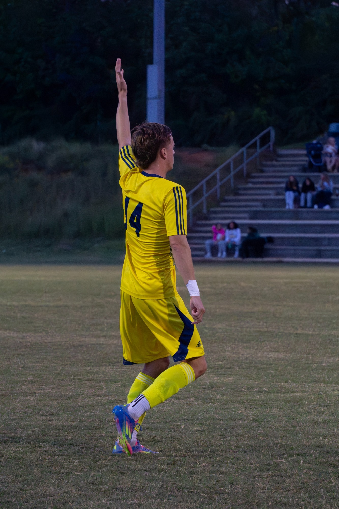 MSO Will MCCamley calling for a ball