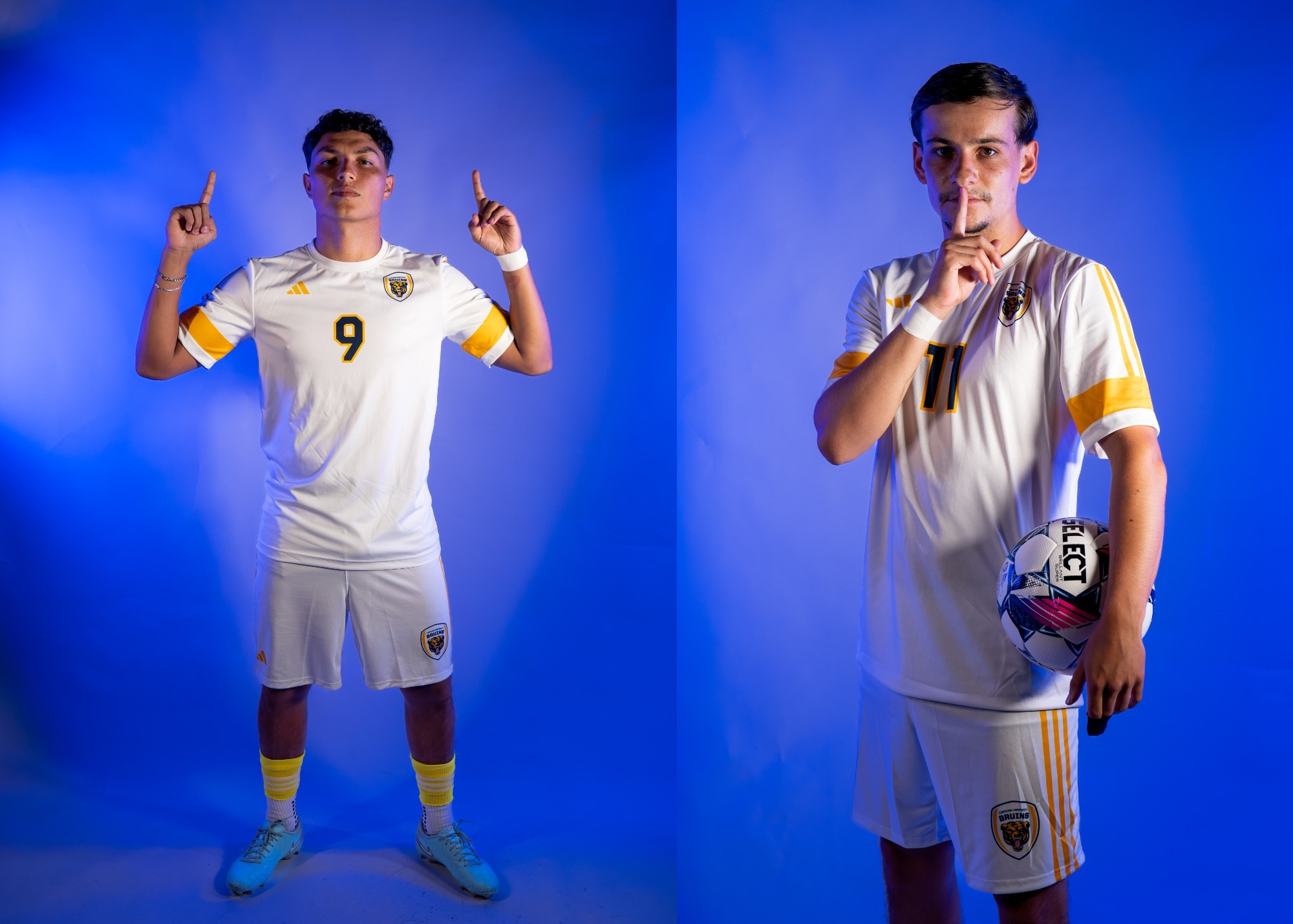 Carlos Ramirez and Louis Mould media day