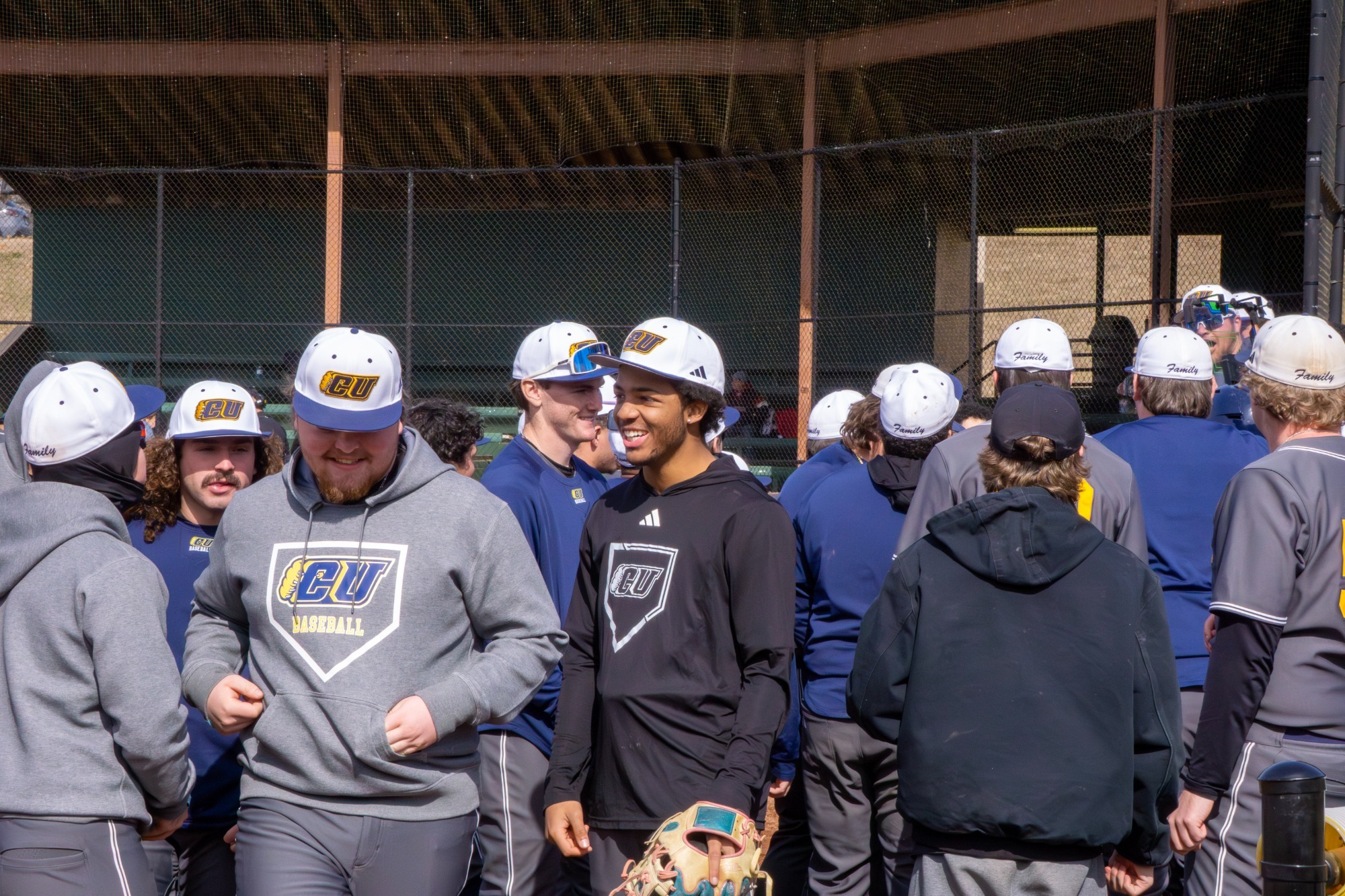 Team Celebrating after win