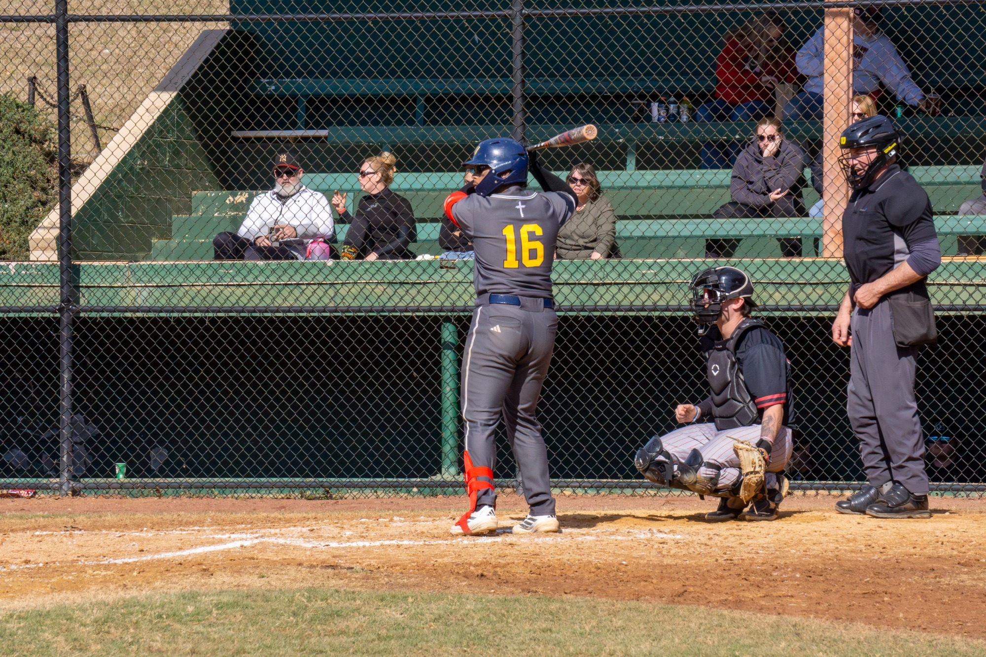 Alexis Fontanez at bat