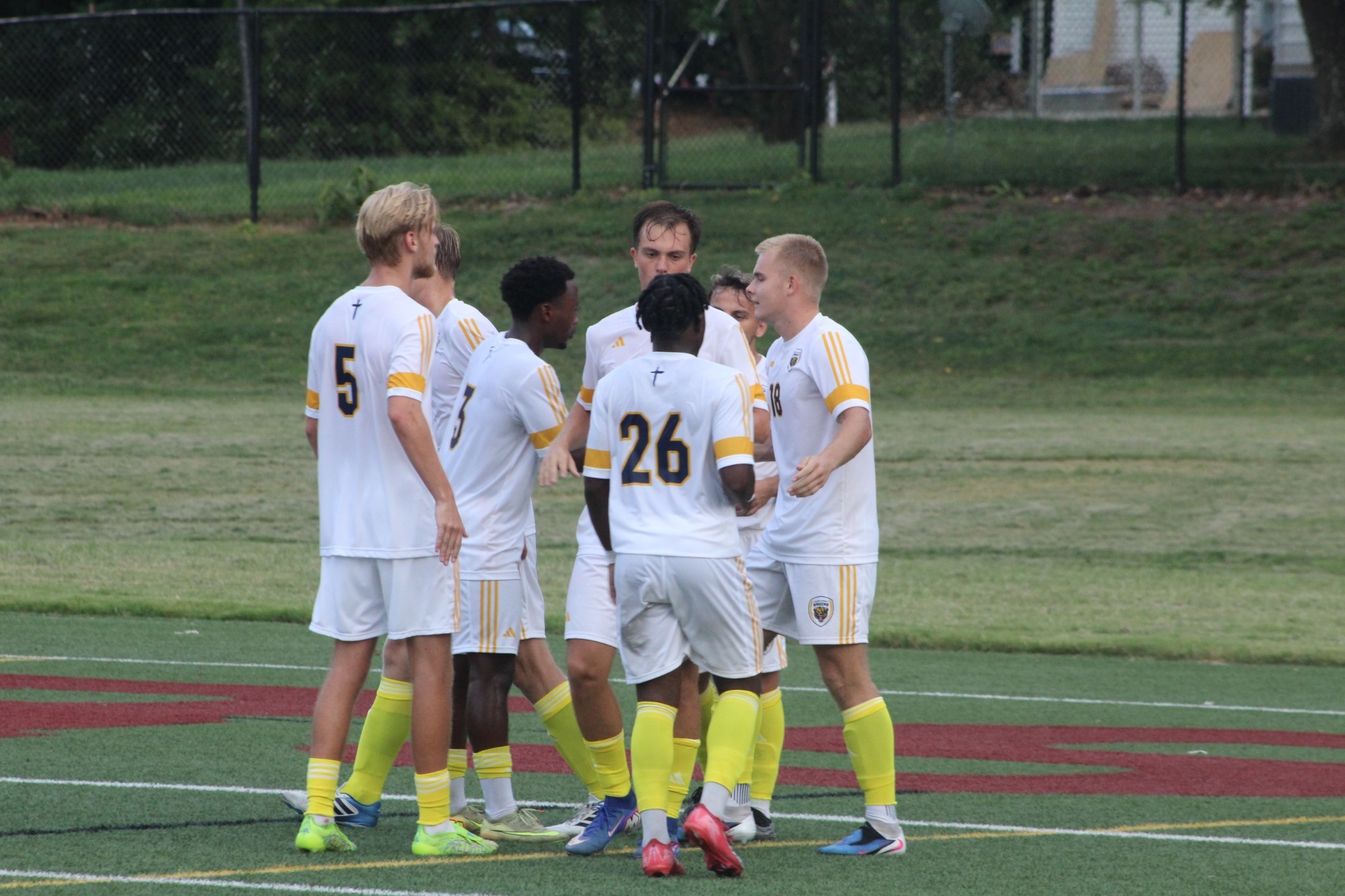 MSO celebrating after goal