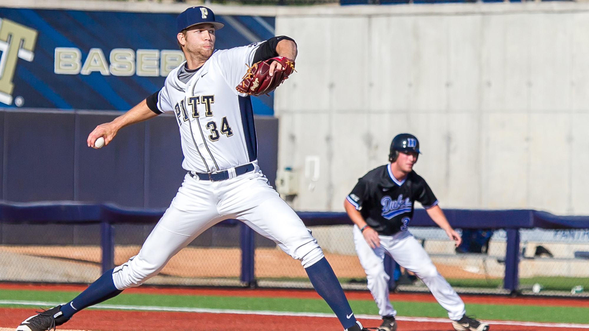 T.J. Zeuch Baseball Pitt Panthers H2P