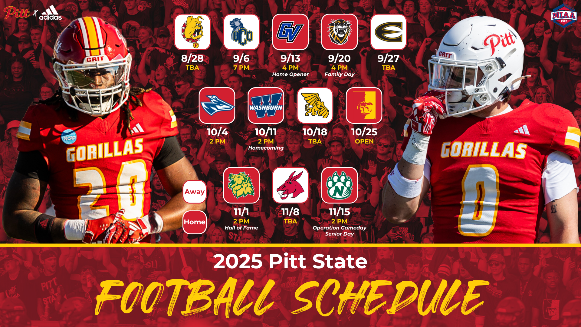 Gorillas to Open Spring Drills Thursday Pittsburg State University