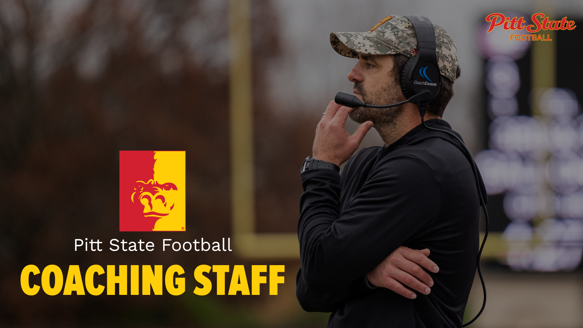 Pitt State Football Staff Announcement Image