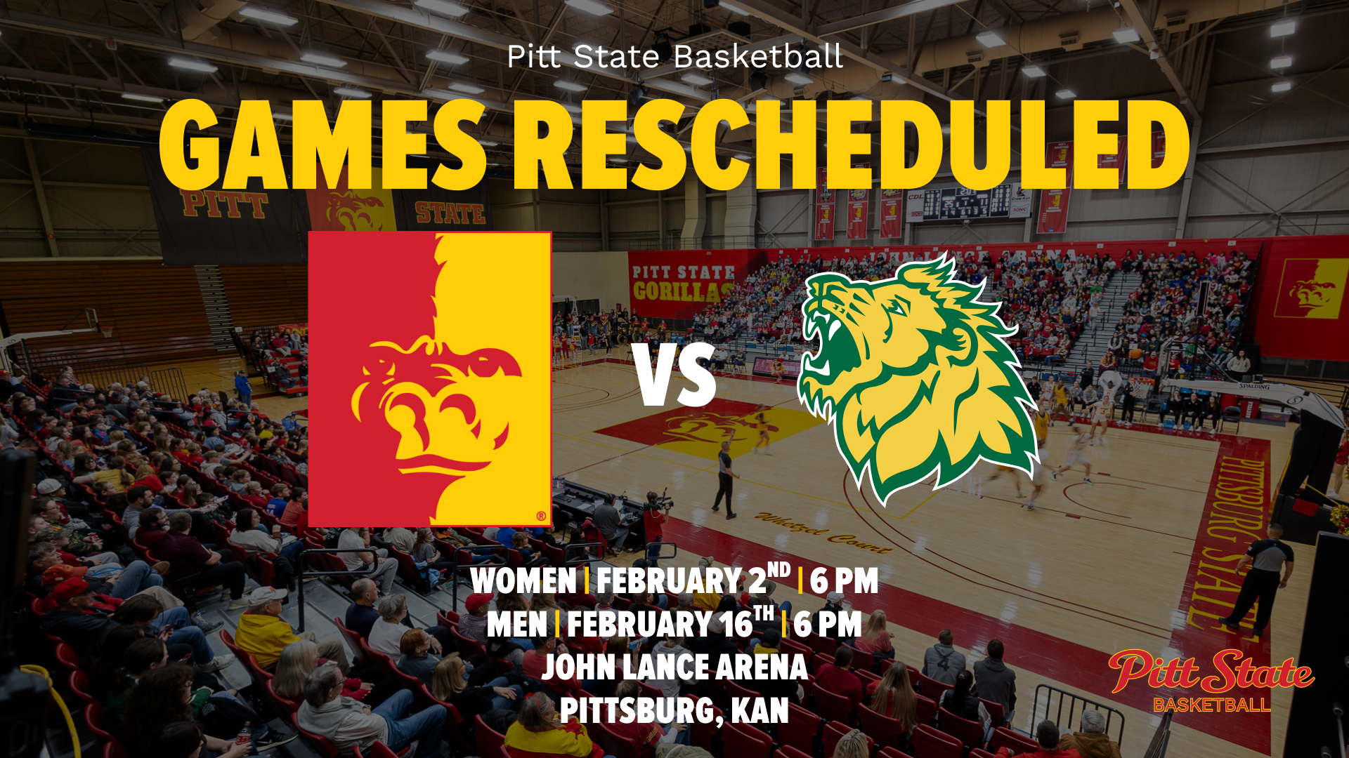 Basketball Rescheduled Games Image