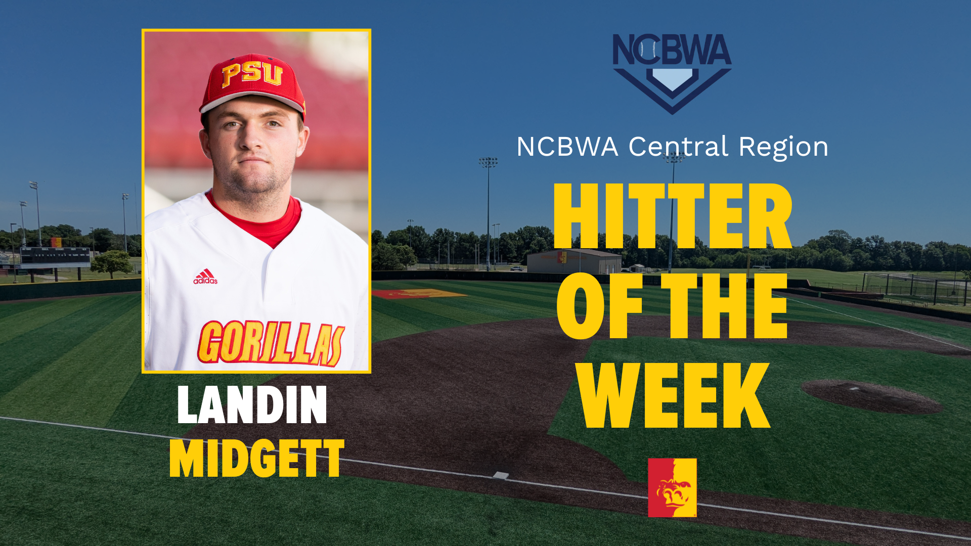 Midgett Central Region Hitter of the Week Image