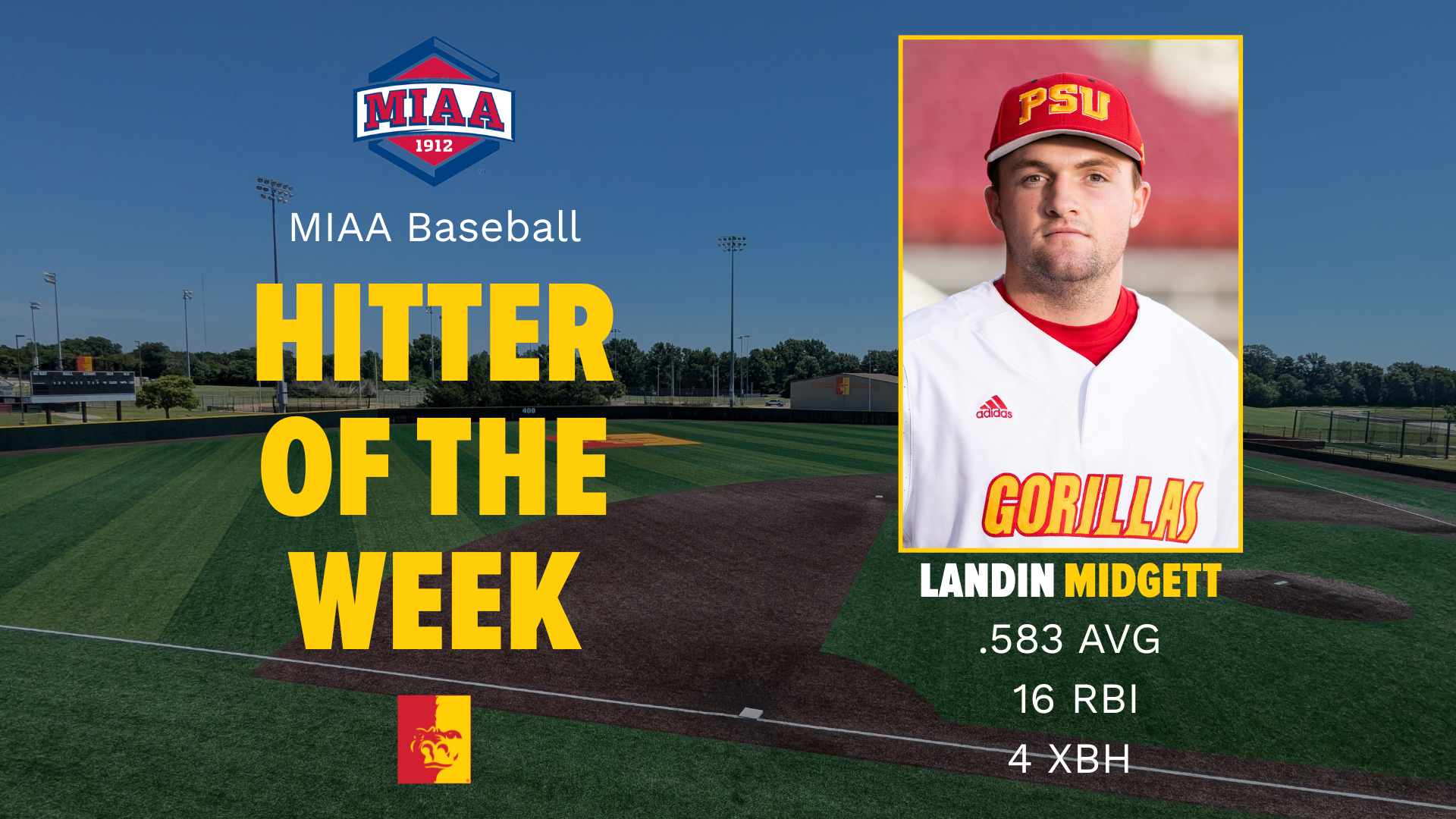 Landin Midgett Hitter of the Week Image