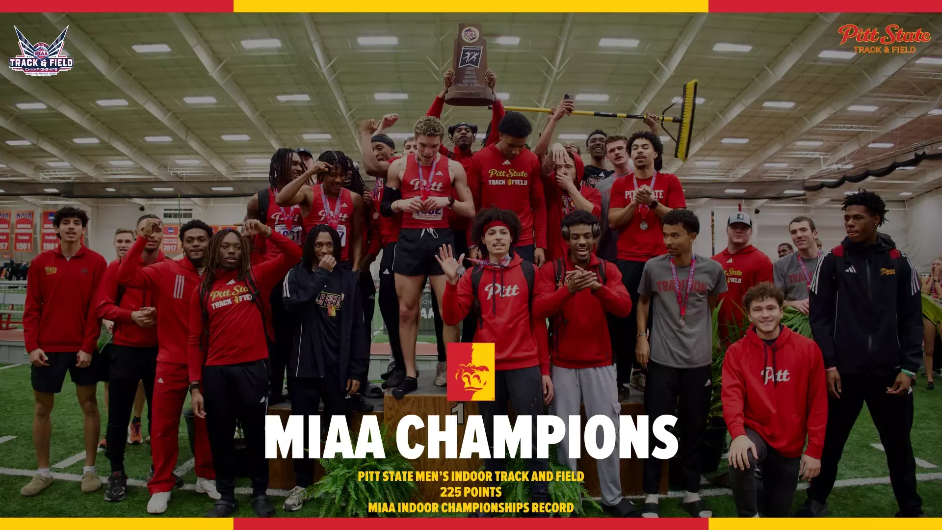 2026 MIAA Indoor Track Champions