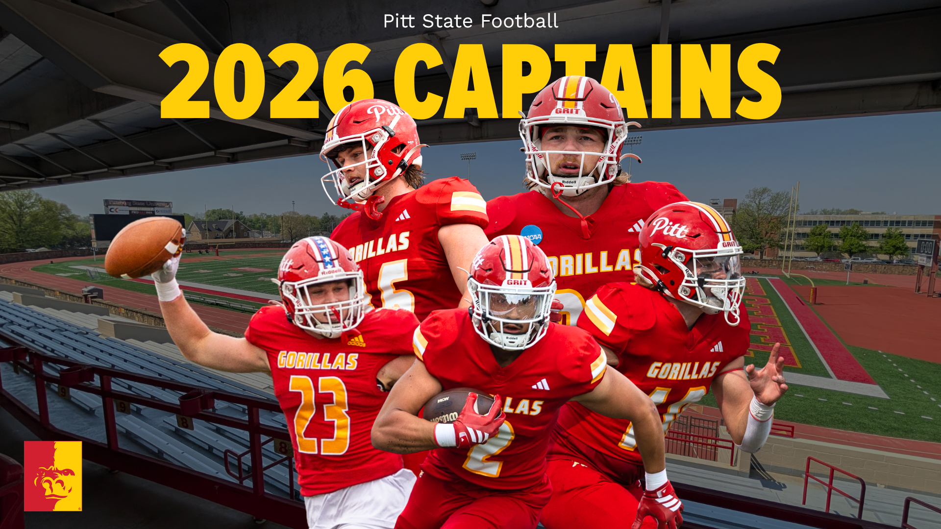 2026 Football Team Captains Image