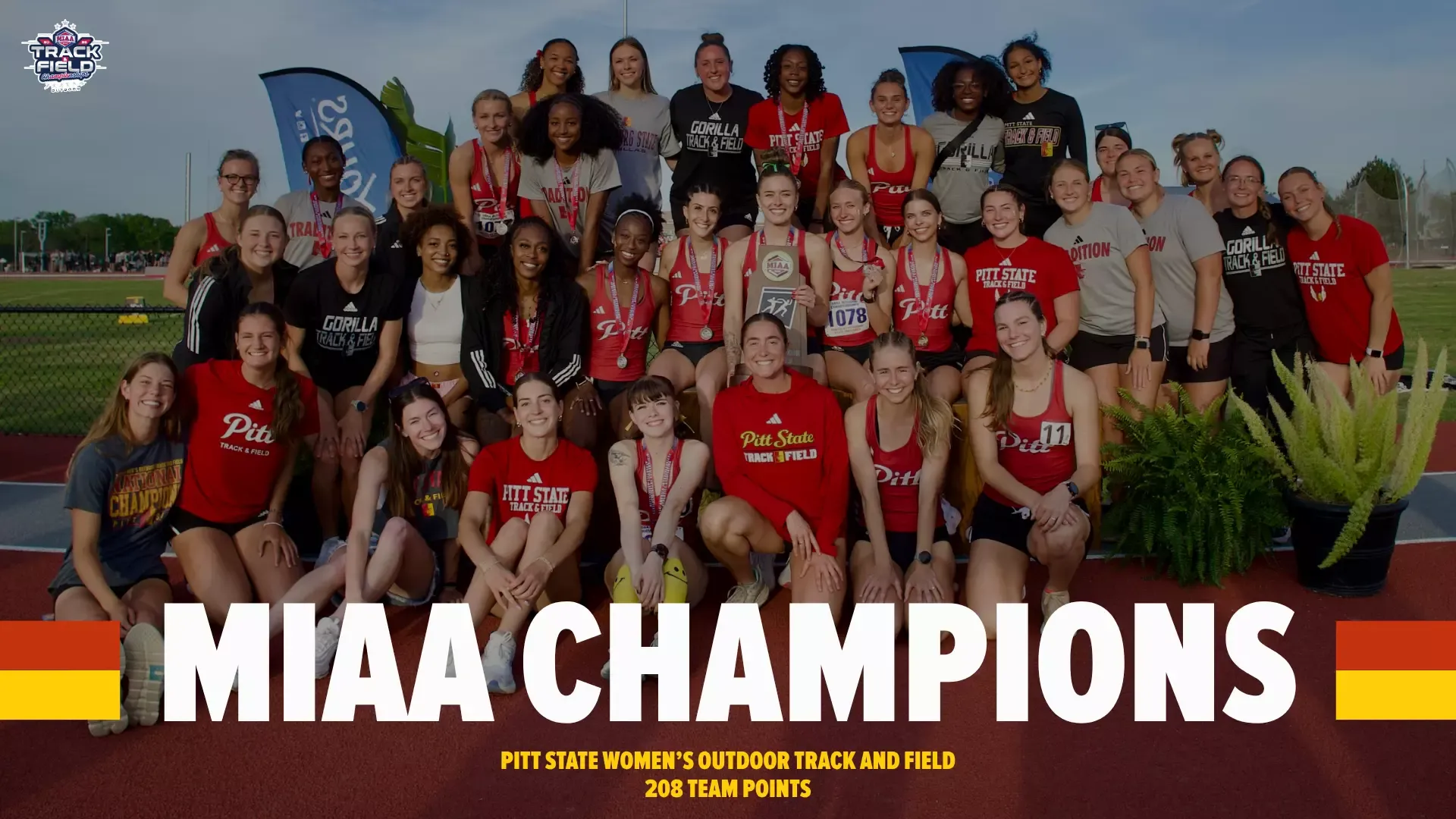 2026 MIAA Women's Outdoor Champions