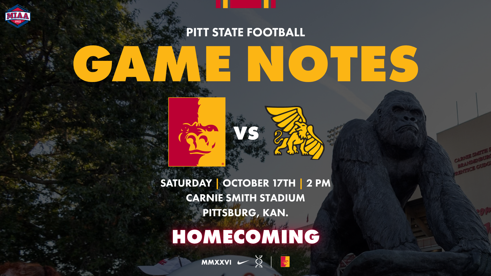 2026 Football Game Notes vs MWSU