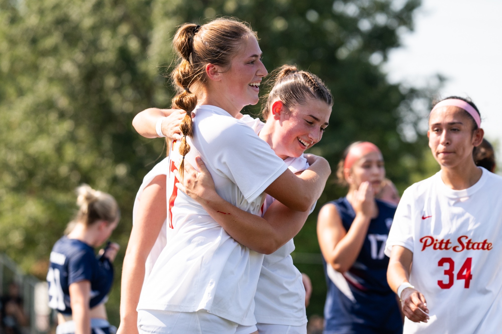 Leah Pugliese Goal Celebration