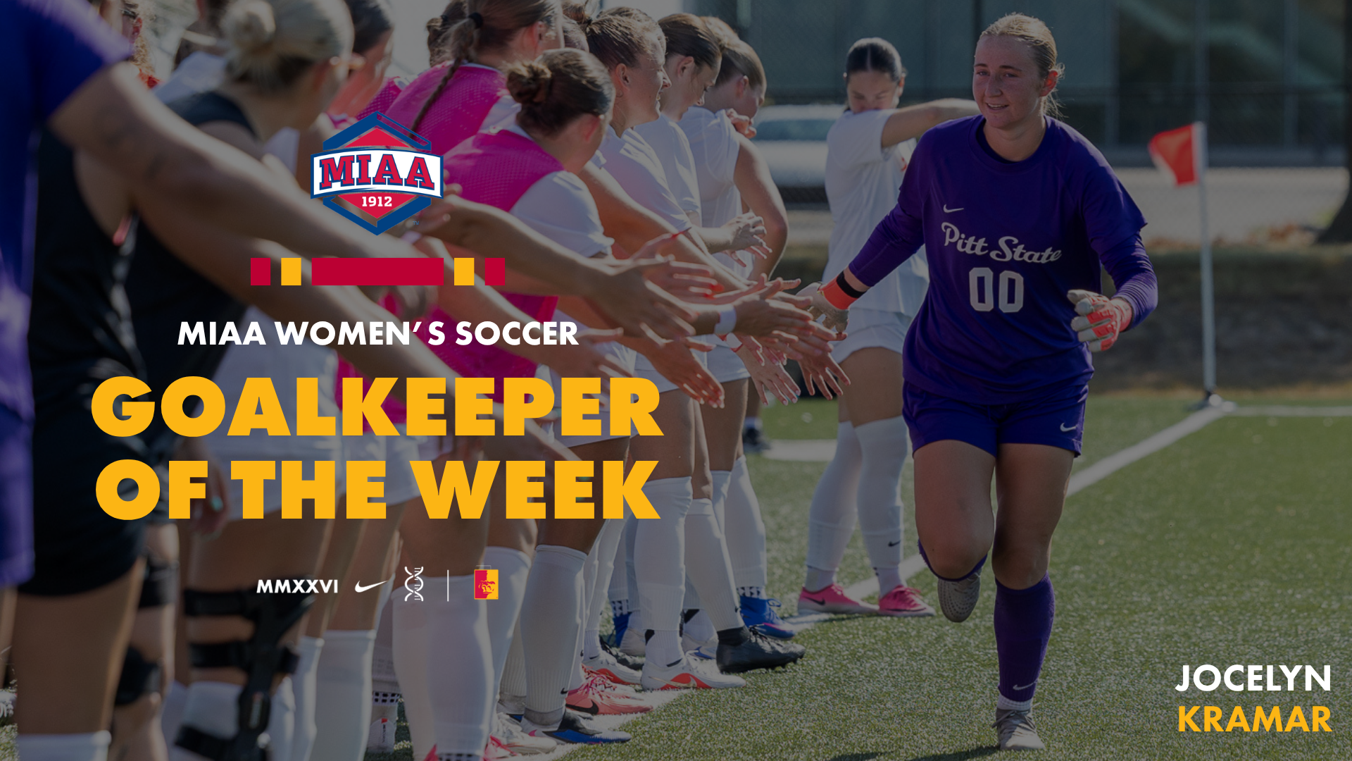 Kramar MIAA Goalkeeper of the Week - Sept. 9